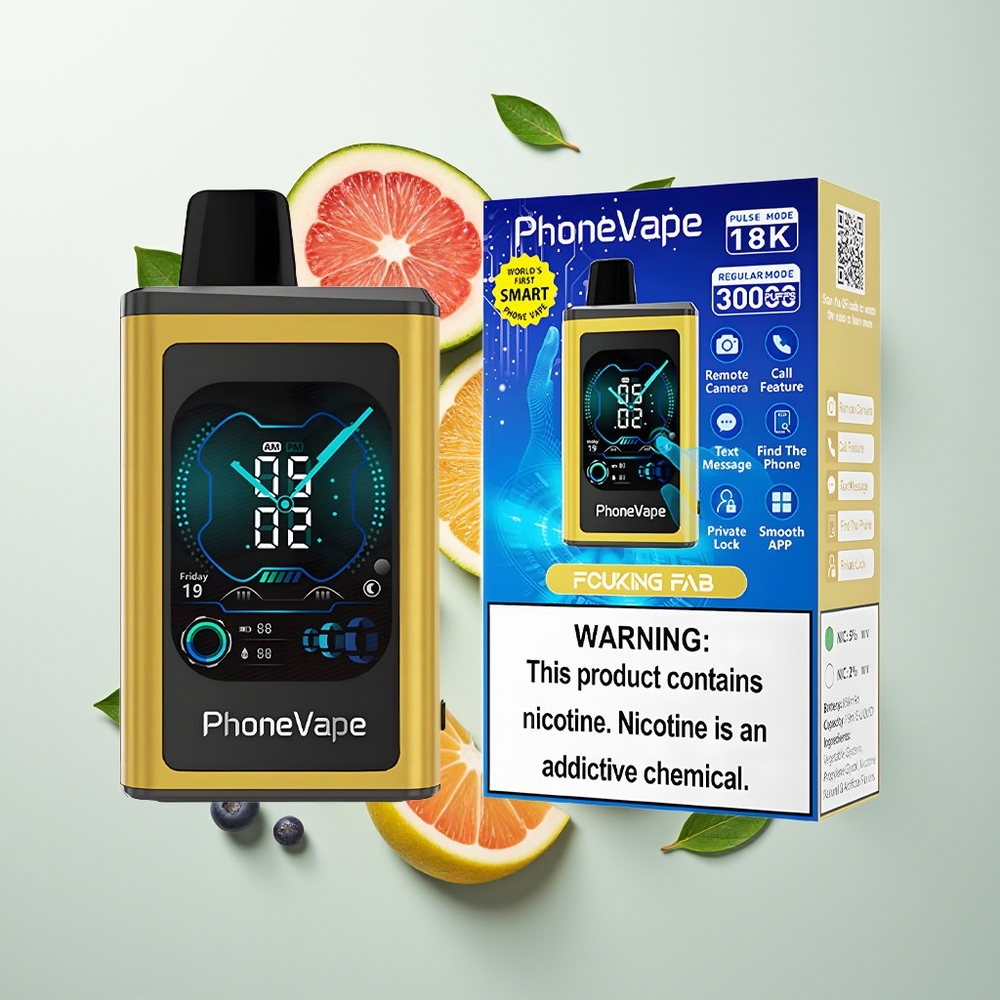 JNR PhoneVape 30000 pufova Једнократна вејп Jebeno Fab Turbo i Ekran
