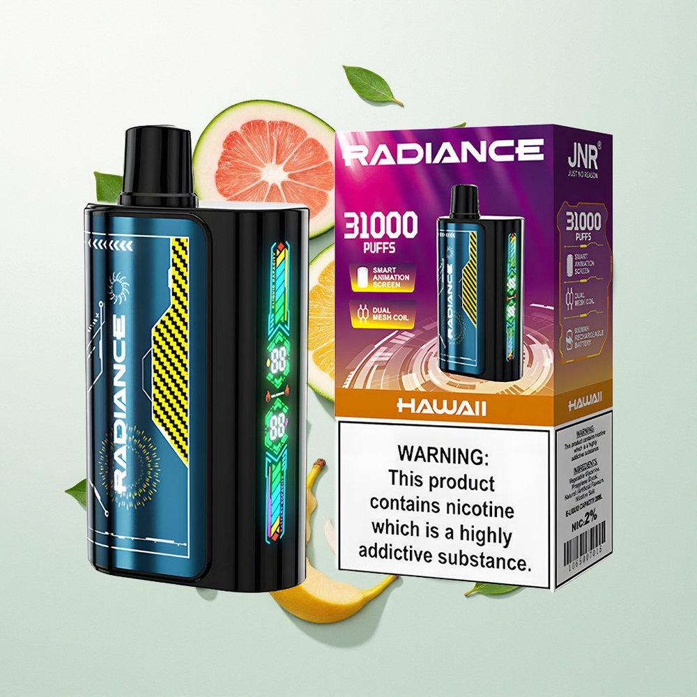 JNR Radiance 31000 Puffova Dual Mesh 28ml Havaji Једнократна вејп