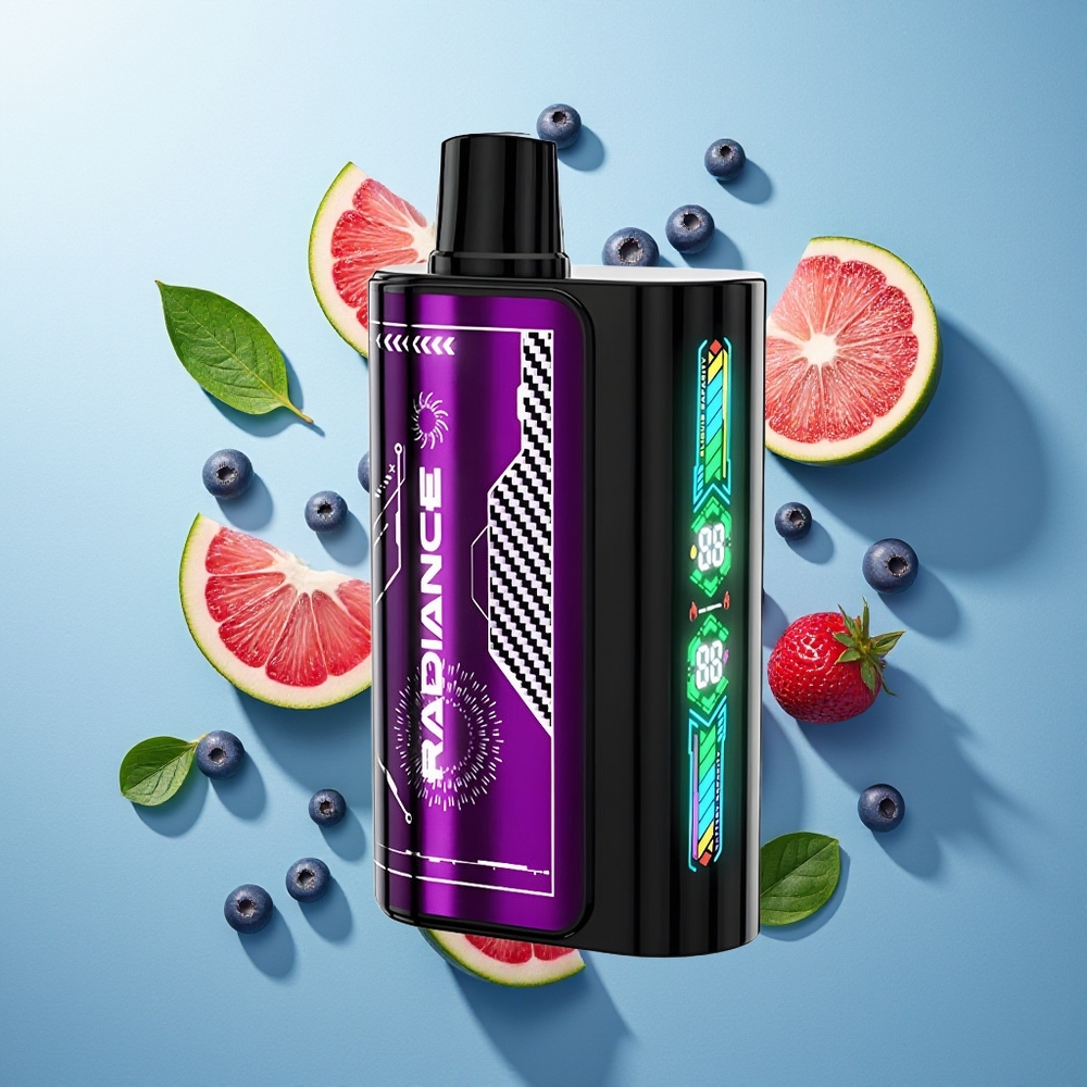 JNR Radiance 31000 Pufova Једнократна вејп Plava Malina Trešnja Dual Mesh