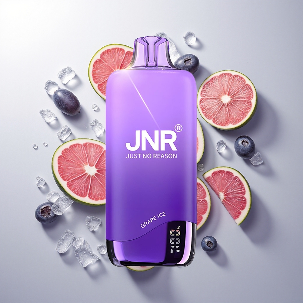 JNR Rainbow 10500 Pufova Једнократна вејп Ledeni Grozd + 18ml e-Liquid Tank