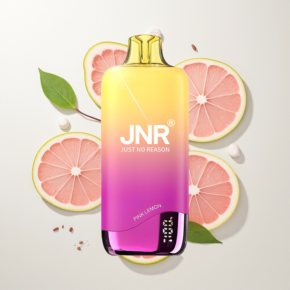 JNR Rainbow 10500 Pufova Једнократна вејп Roze Limun 18ml 0.8ohm