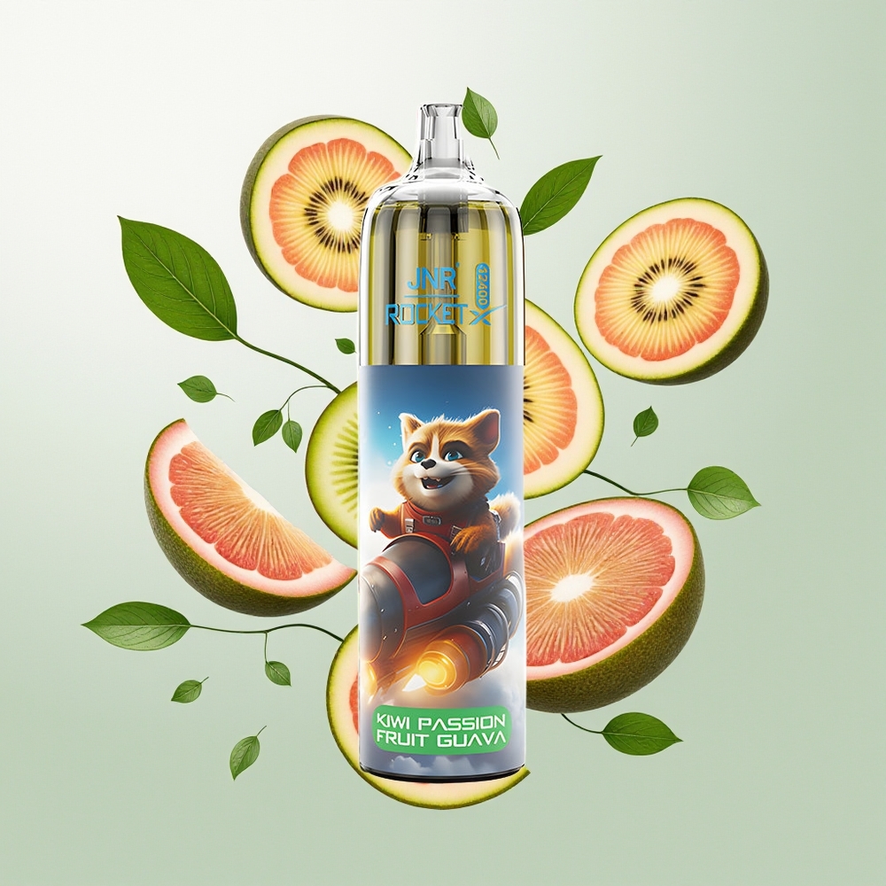 JNR Rocket-X 12400 Puffs Једнократна вејп Kiwi Pasija Guava 850mAh Type-C