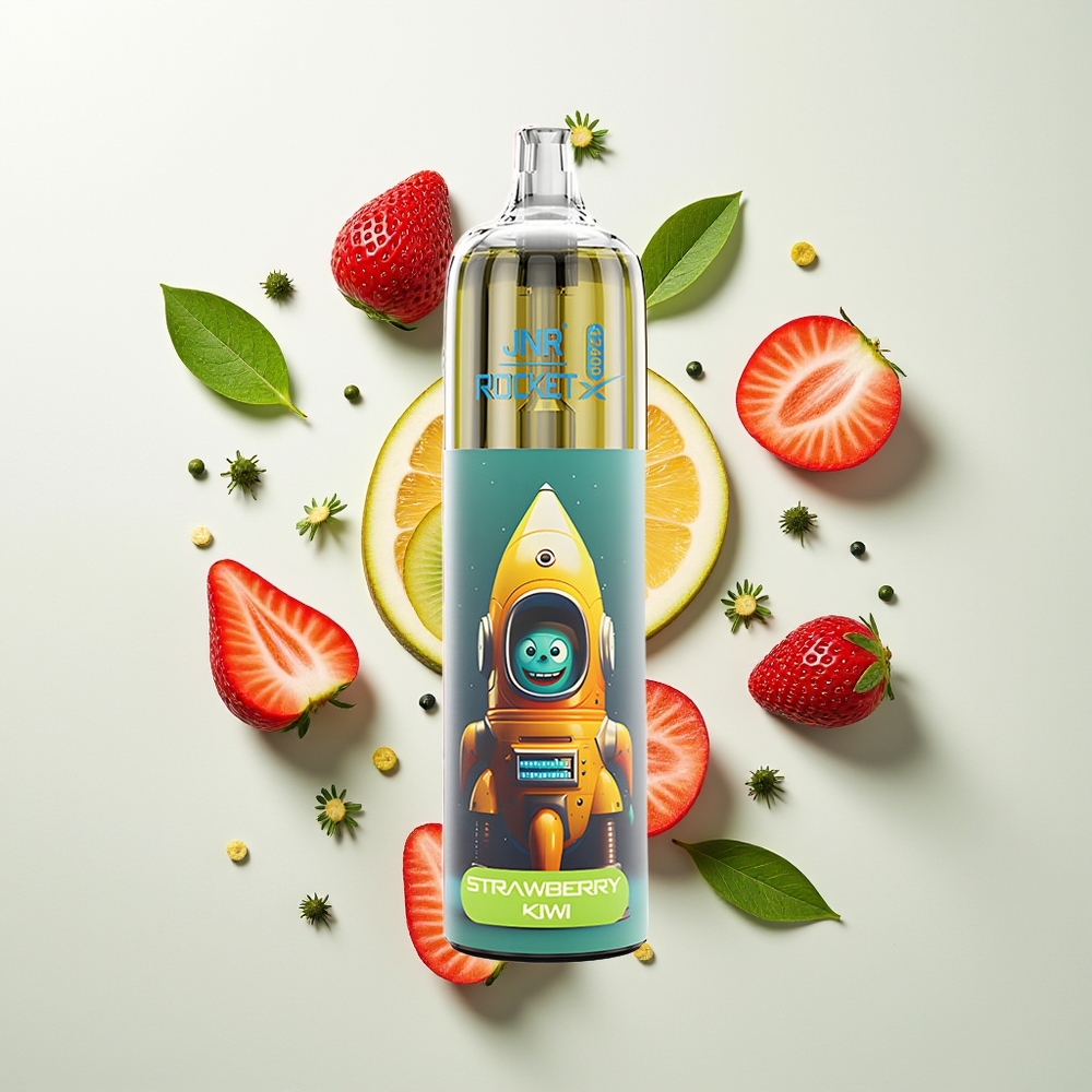 JNR Rocket-X 12400 Pufova Једнократна вејп Jagoda Kivi Tip-C Brzo Punjenje 850mAh