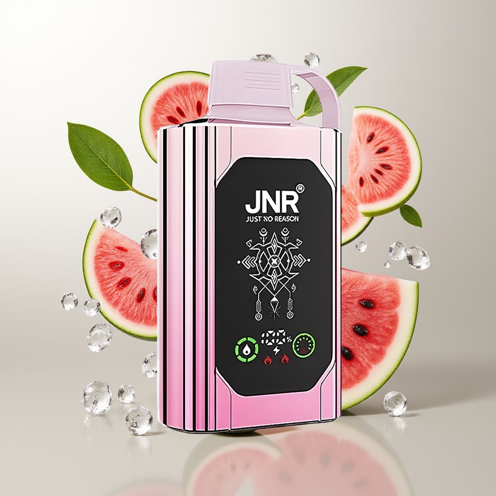 JNR Shisha Hookah Box 20500 Puffs Dual Mesh Cherry Watermelon Freeze