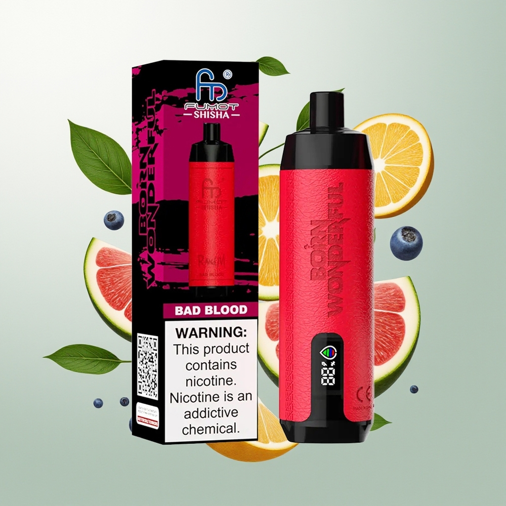 RandM Fumot Shisha 10000 Puffs 18ml Loša Krv Једнократна вејп