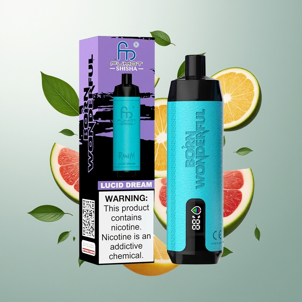 RandM Fumot Shisha 10000 Puffs 18ml Lučni San Једнократна вејп