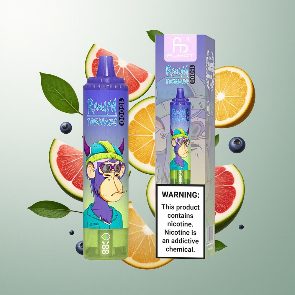 RandM Fumot Tornado 15000 Puffs 25ml Vimto Једнократна вејп