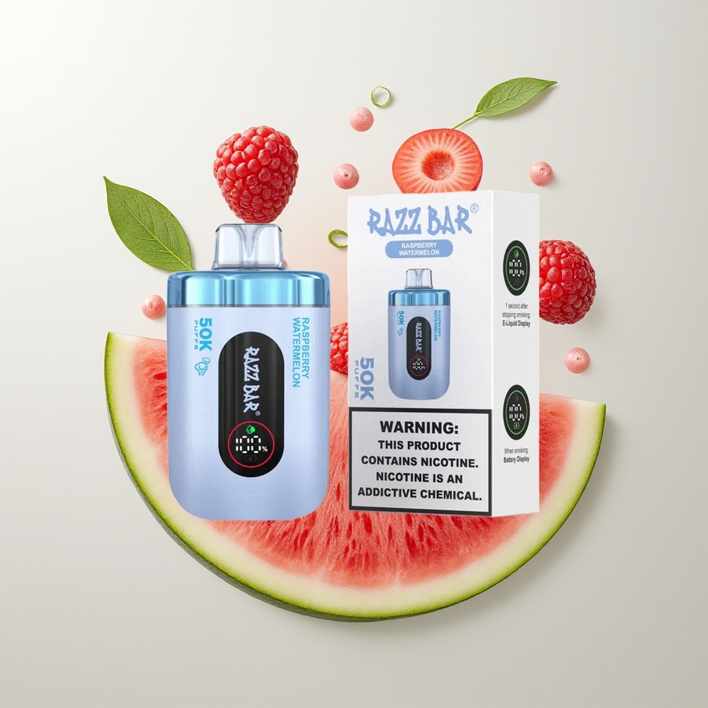 Razz Bar 50K 1.0 Ohm Malina Lubenica Једнократна вејп