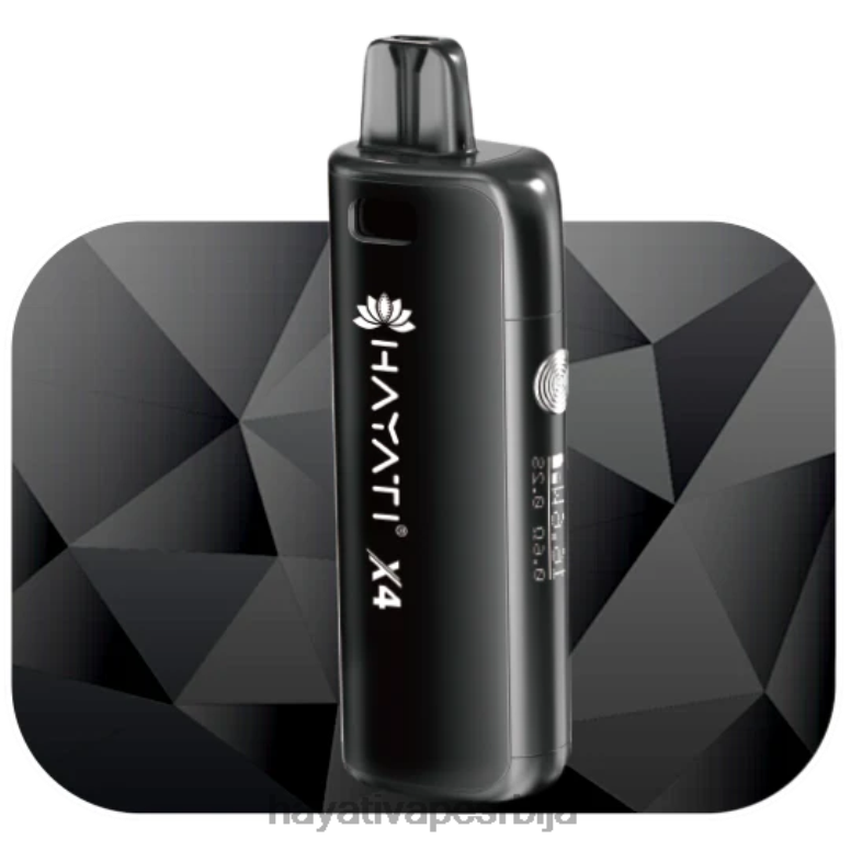 Hayati X4 систем за поновно пуњење 84XDP62 олујно црно - Hayati Vape Flavours