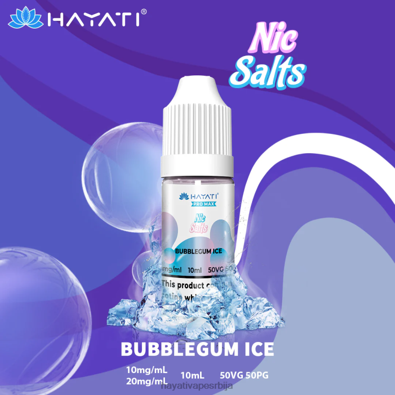 Hayati Pro Max ник соли 84XDP249 лед жвакаће жваке - Hayati Vapes Wholesale