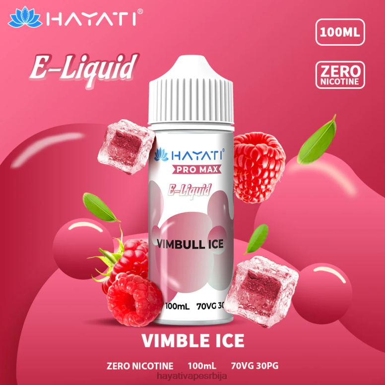 Hayati Pro Max ник соли 84XDP259 вимбулл ице - Hayati Vapes Wholesale