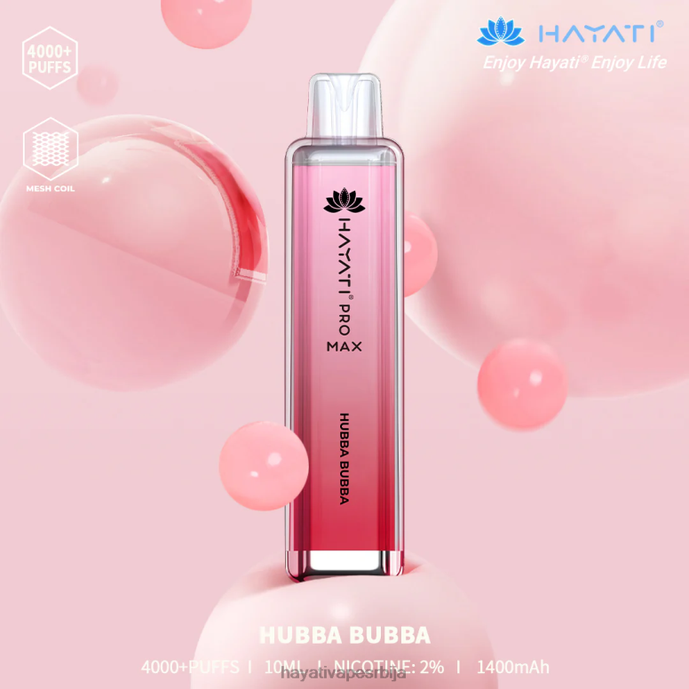 Hayati Pro Max за једнократну употребу 84XDP106 хубба бубба - Hayati Belgrade