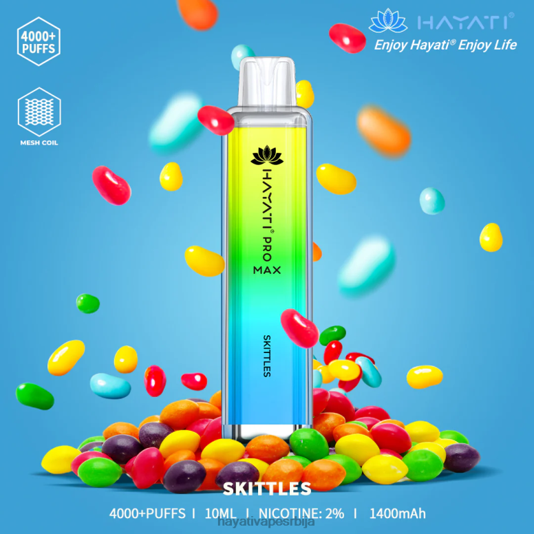 Hayati Pro Max за једнократну употребу 84XDP120 кегла - Hayati Store Srbija