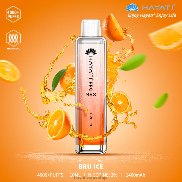 Hayati Pro Max за једнократну употребу 84XDP130 бру ице - Hayati Store Srbija